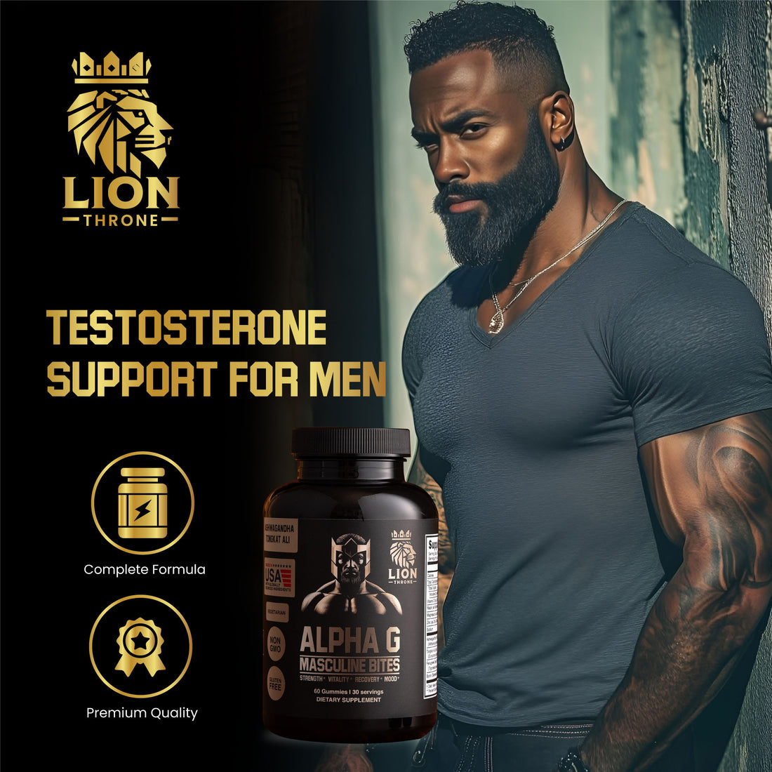 Alpha G Masculine Bites